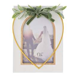 Love Story Gold Heart Photo Frame - thumbnail 1