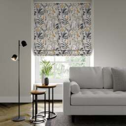 Maya Made to Measure Fire Retardant Roman Blind - thumbnail 1