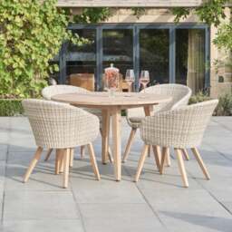 Pacific Lifestyle Cabon Outdoor 4 Seater Dining Set