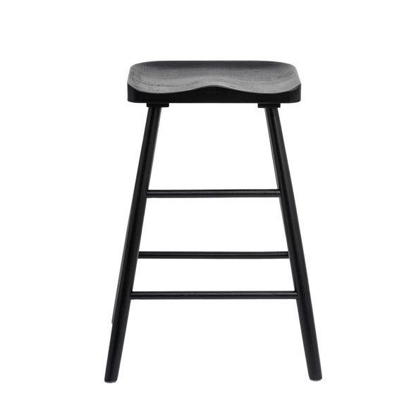 Loxwood Counter Height Bar Stool, Solid Oak - image 1