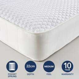 Fogarty Cool Touch 1000 Pocket Sprung Hybrid Mattress