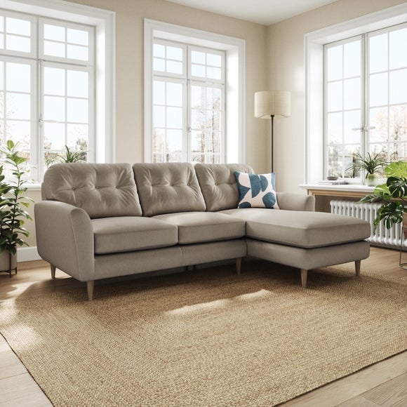 Sven Opulent Velvet Large Corner Chaise Sofa - image 1