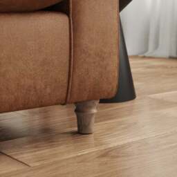Flori Arizona Faux Leather Corner Sofa - thumbnail 4
