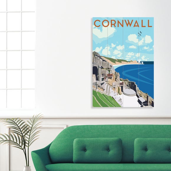 The Art Group Cornwall Wooden Wall Art - image 1