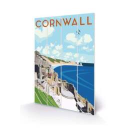 The Art Group Cornwall Wooden Wall Art - thumbnail 2