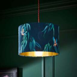 Kingfisher Drum Lamp Shade - thumbnail 2