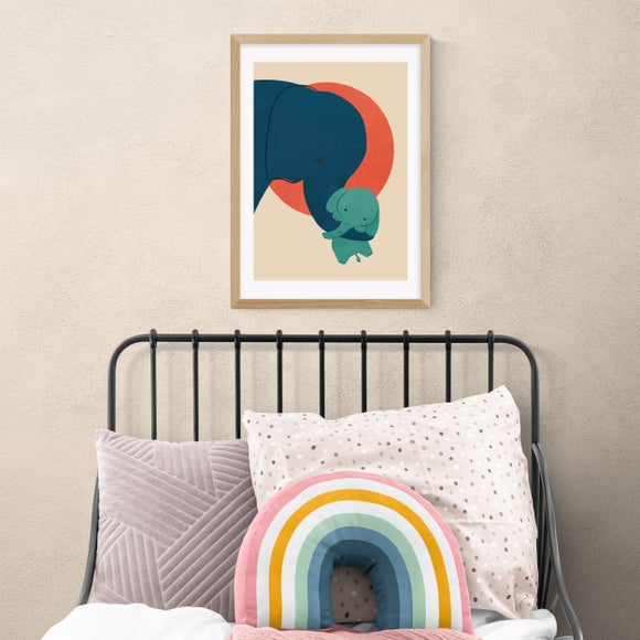 East End Prints Baby Elephant Print - image 1