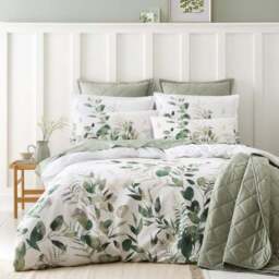 Foliage Seersucker Green Oxford Pillowcase - thumbnail 2