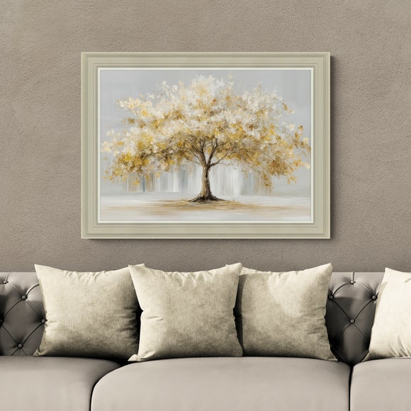 Artko Tree of Golden Whispers by M. Torelli Framed Print - image 1