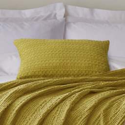Cotton Waffle Cushion - thumbnail 1