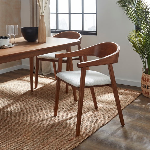 Oskar Dining Chair, Boucle - image 1