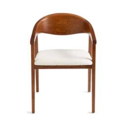 Oskar Dining Chair, Boucle - thumbnail 3