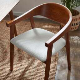 Oskar Dining Chair, Boucle - thumbnail 5
