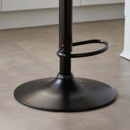 Harlan Height Adjustable Barstool, Faux Leather - thumbnail 4