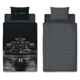Mercedes Stealth Polycotton Single Duvet Cover & Pillowcase Set - thumbnail 6