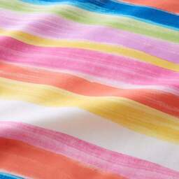 Watercolour Rainbow 100% Cotton Reversible Duvet Cover and Pillowcase Set - thumbnail 6