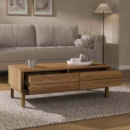 Edgar Coffee Table, Oak Effect - thumbnail 2