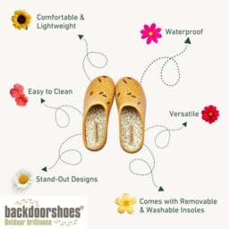 Backdoorshoes Women's Bee Garden Clogs - thumbnail 6