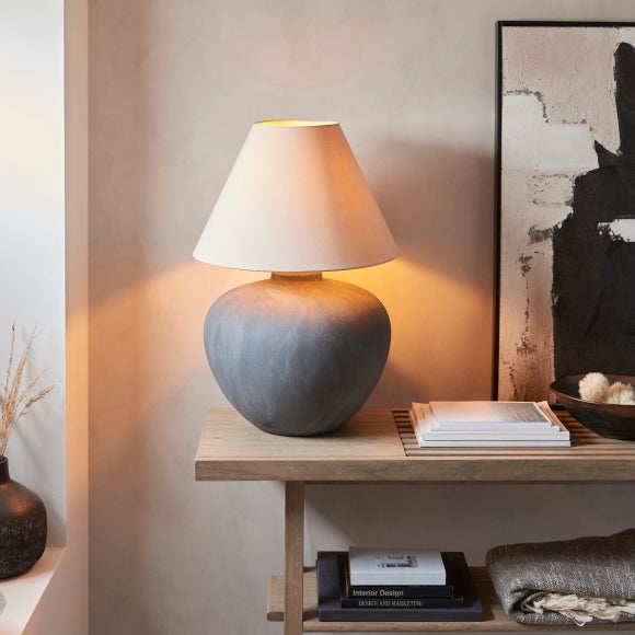 Hereford Mid Century Ceramic Table Lamp - image 1