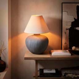 Hereford Mid Century Ceramic Table Lamp - thumbnail 2