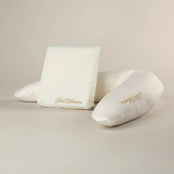 Mother&Baby Organic Cotton Side Sleeper V-Shape Pregnancy Support Pillow & Wedge Set - image 1