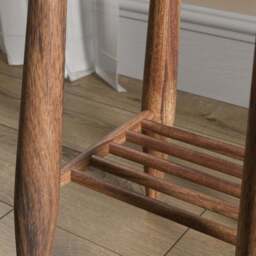 Haider Side Table, Acacia Wood - thumbnail 4