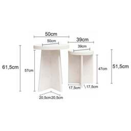 Liam Round Nest of Tables - thumbnail 6