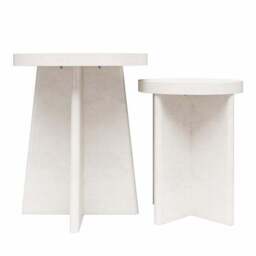 Liam Round Nest of Tables - thumbnail 3