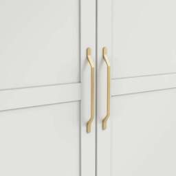 Austen Double Wardrobe, White - thumbnail 6