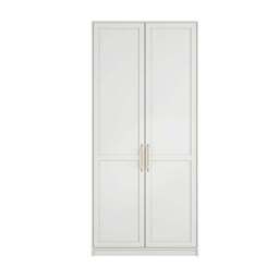 Austen Double Wardrobe, White - thumbnail 2