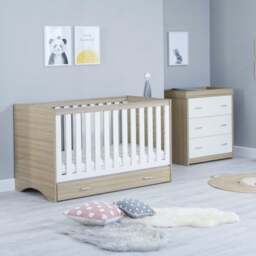 Babymore Veni 2 Piece Nursery Furniture Set - thumbnail 1