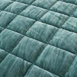 Sammi Velour Crinkle Quilted Bedspread - thumbnail 2