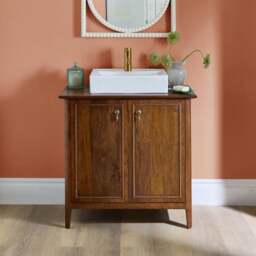 Ettie Beddie Vanity Unit, Mango Wood - thumbnail 1