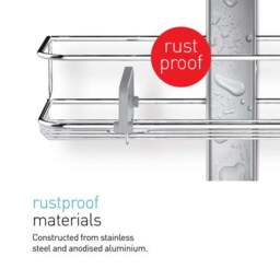 Simplehuman Tension Pole Shower Caddy - thumbnail 5
