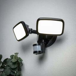 Cascade 2 Light PIR Sensor Adjustable LED Outdoor Flood Light - thumbnail 2