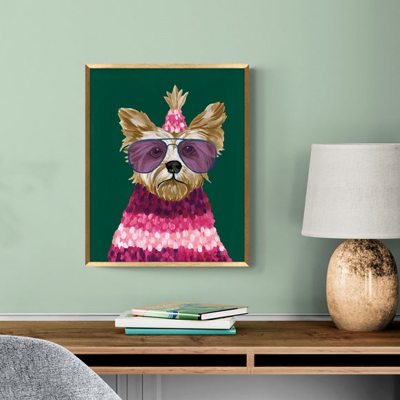 Artko Terrific Terrier by Yvette St Amant Framed Print - image 1