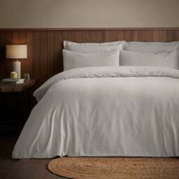 Soft & Cosy Luxury 100% Brushed Cotton Duvet Cover & Pillowcase Set - thumbnail 1