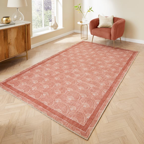 Catherine Lansfield Deco Peacock Rug - image 1