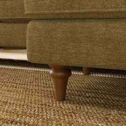 Beatrice II Chenille Corner Storage Sofa Bed - thumbnail 5