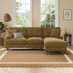 Beatrice II Chenille Corner Storage Sofa Bed - thumbnail 2