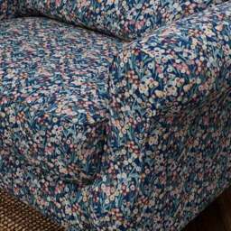 Millie Harriet Meadow Print Fabric Snuggle Chair - thumbnail 4