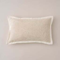 Leaf Linework Rectangle Cushion - thumbnail 3