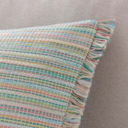 Ava Fringe Cotton Square Cushion - thumbnail 6