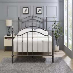 Callisto Chrome and Crystal Bed Frame - thumbnail 1