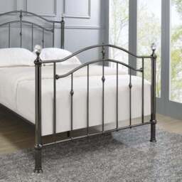 Callisto Chrome and Crystal Bed Frame - thumbnail 4