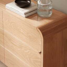 Bennett 6 Drawer Chest, Light Oak - thumbnail 4