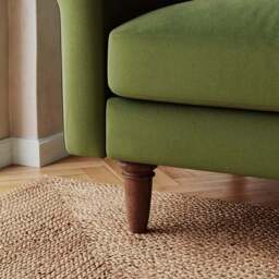 Maeve Compact Velvet 3 Seater Sofa - thumbnail 5