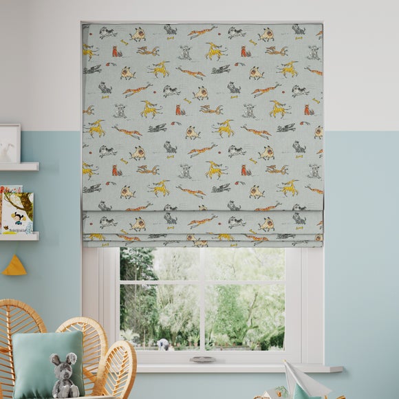 Happy Hounds Made to Measure Roman Blind - image 1