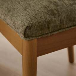 Betsie Dining Chair, Olive Chenille - thumbnail 3