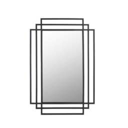 Geometric Rectangular Wall Mirror - thumbnail 3
